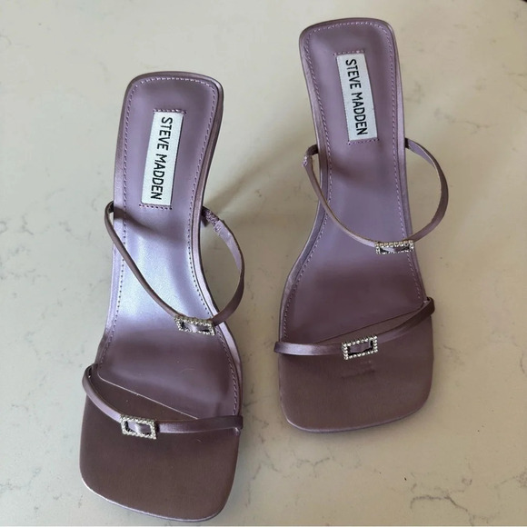 Steve Madden Aislin Lavender purple heels size:8 - Picture 2 of 5